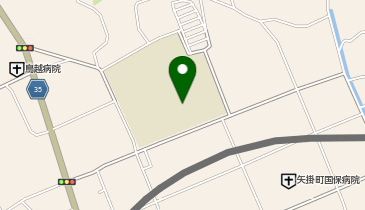 矢掛中学校の地図画像