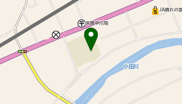 中川小学校の地図画像