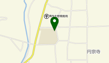 大野小学校体育館の地図画像
