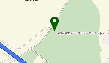 おかやまファーマーズ・マーケットノースヴィレッジの地図画像
