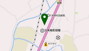久米南町コミュニティセンターの地図画像
