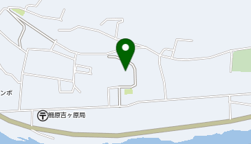 柵原中学校体育館の地図画像