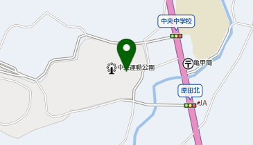 中央運動公園総合体育館の地図画像