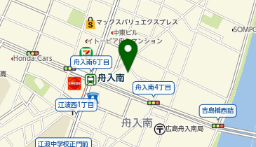 舟入保育園の地図画像