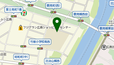 竹屋小学校の地図画像