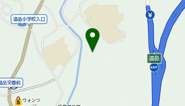 温品児童館の地図画像
