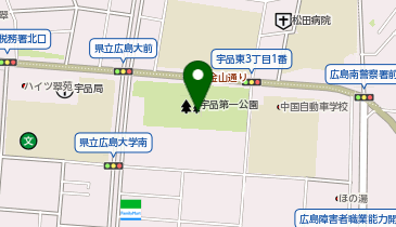 宇品第一公園の地図画像