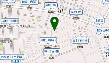 段原公民館の地図画像