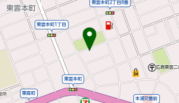 東雲本町一・二丁目集会所(東雲本町会館)の地図画像