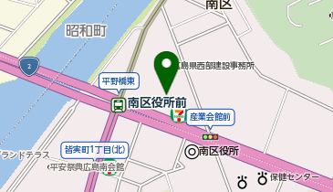 南区民文化センターの地図画像