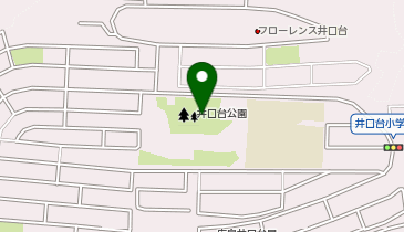 井口台公園の地図画像