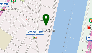 大芝公園・交通ランドの地図画像