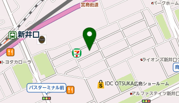 草津新町二丁目集会所の地図画像