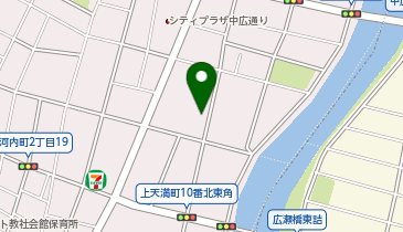 中広・天満会館の地図画像