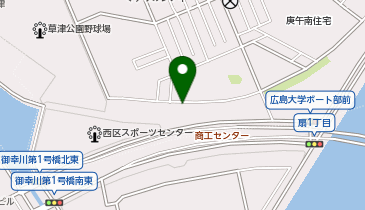 庚午南集会所の地図画像