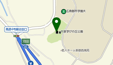 大塚学びの丘公園の地図画像