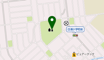 あさひが丘公園の地図画像
