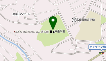 中山公園の地図画像