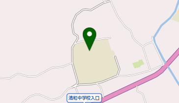 清和中学校の地図画像