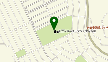 安芸矢野ニュータウン中央公園の地図画像