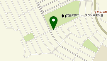 矢野南児童館の地図画像