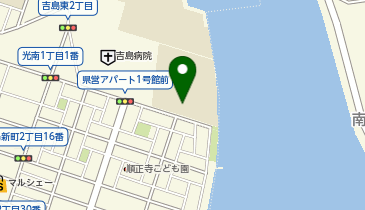 吉島東小学校の地図画像