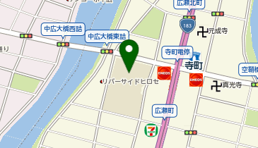 広瀬小学校の地図画像