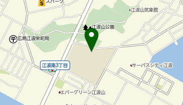江波小学校の地図画像