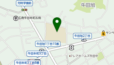 牛田小学校の地図画像