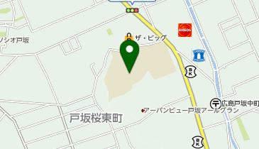戸坂小学校の地図画像