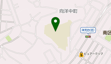 向洋新町小学校の地図画像