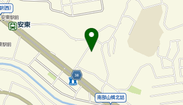 安東公民館の地図画像