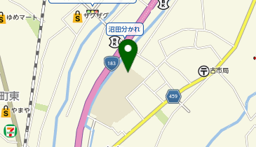 古市小学校の地図画像