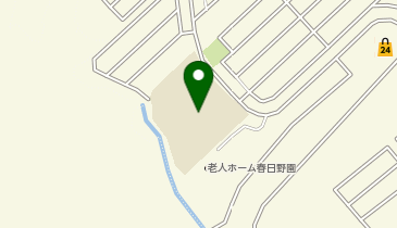 春日野小学校の地図画像
