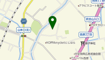 祇園公民館の地図画像