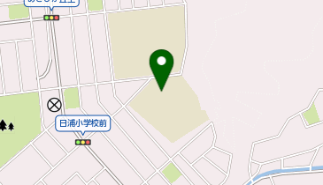 日浦小学校の地図画像