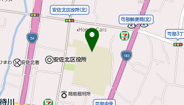 可部小学校の地図画像