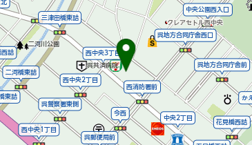 消防局の地図画像