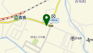 旧吉名小学校体育館の地図画像