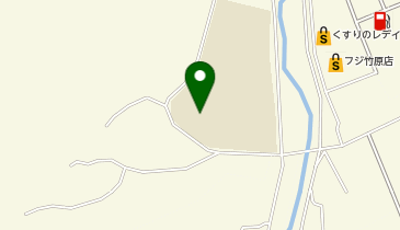 竹原中学校体育館の地図画像