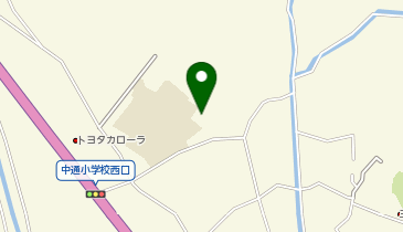中通地域交流センターの地図画像