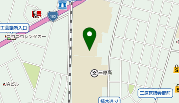 第三中学校の地図画像
