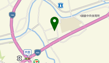 御調体育センターの地図画像