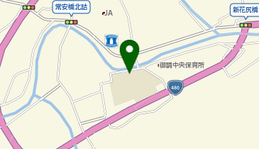 御調中央小学校の地図画像