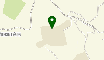 御調中学校の地図画像