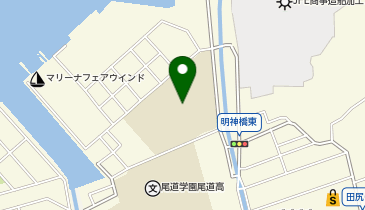 向島中学校の地図画像