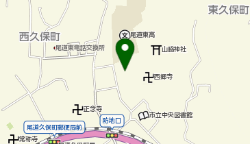 旧久保小学校グラウンドの地図画像