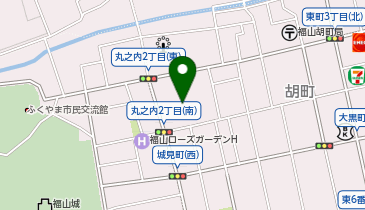 市民参画センターの地図画像