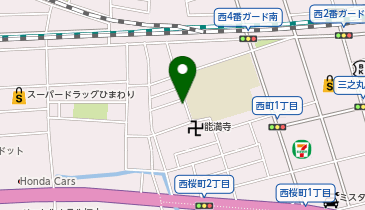 西交流館の地図画像