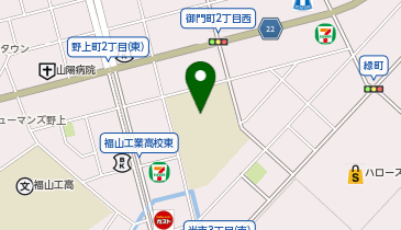 城南中学校の地図画像